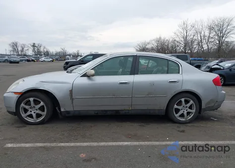 2004 Infiniti G35X from USA, damaged, VIN JNKCV51F14M711704